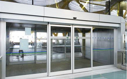 Porte automatique immeuble