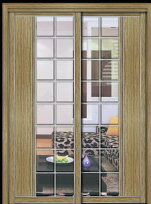 Intérieur sur mesure 60x80 porte pivotante automatique porte de style victorien