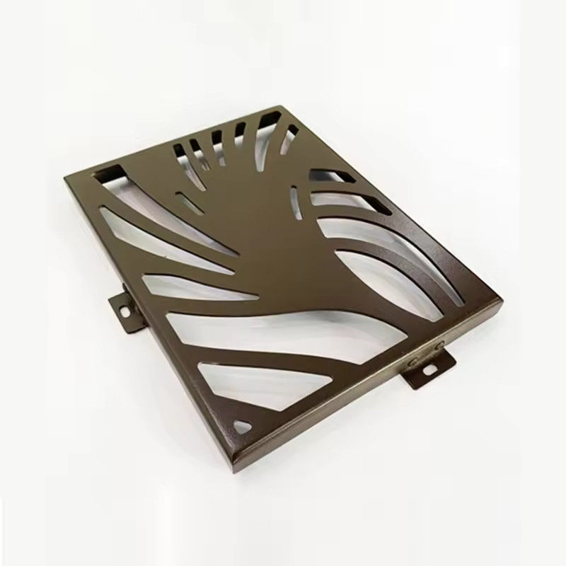 Paroi de rideau en placage d'aluminium avec résistance à la pression du vent ≤ 2,5KN/m2 Performance d'isolation acoustique ≥ 35dB Durée de vie ≥ 15