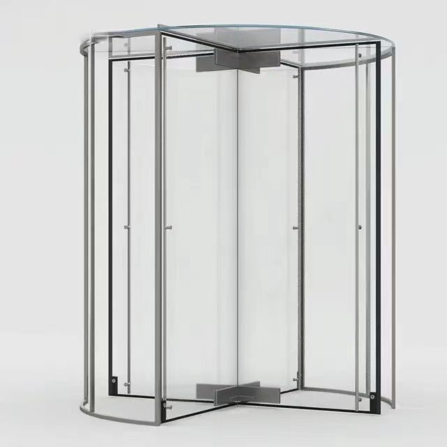 Porte tournante manuelle coulissante en acier inoxydable pour fonctionnement à tension de fréquence AC220/50Hz