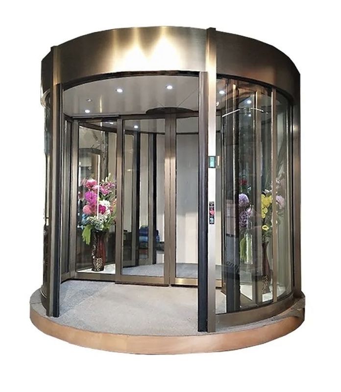 Transformez votre entrée avec notre porte tournante automatique de pointe