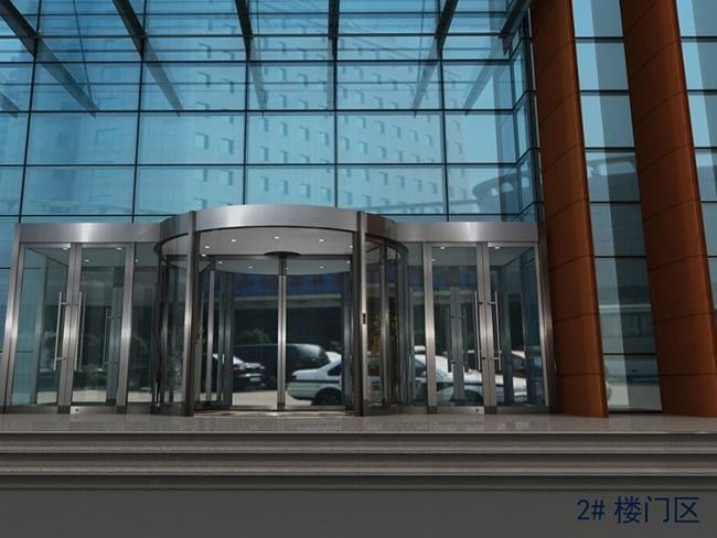Transformez votre entrée avec notre porte tournante automatique de pointe