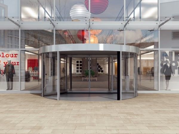 Transformez votre entrée avec notre porte tournante automatique de pointe